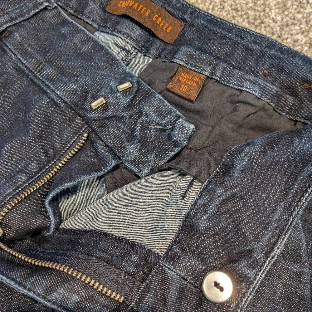 Coldwater Creek straight dark pant